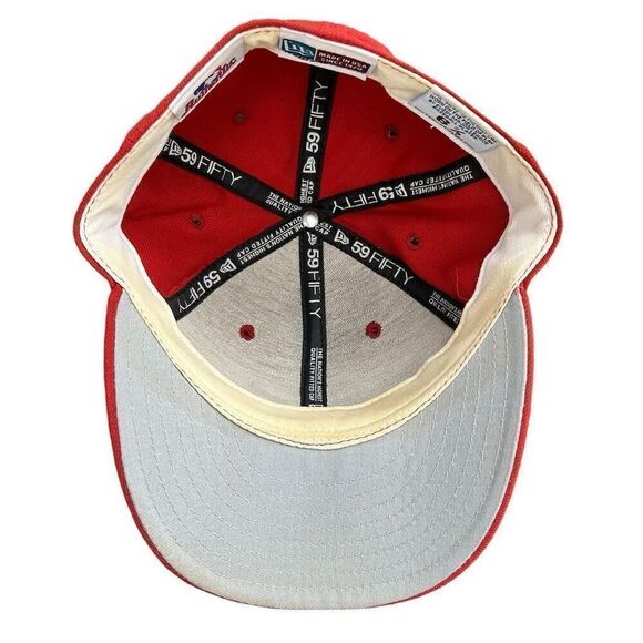 Houston Astros Throwback Star Red Adjustable Cap Unisex Baseball Hat 6 7/8 - Picture 5 of 6